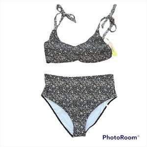 NWT Summersalt floral two piece swimsuit size 14